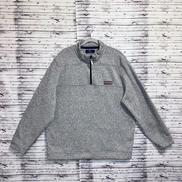 Vineyard Vines Classic Sweater Fleece Shep Shirt - Picture 1 of 11
